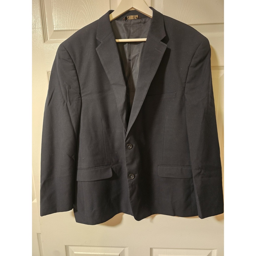 Caravelli Mens Suit Navy Pants‎ 44 See Description For Full Measurements